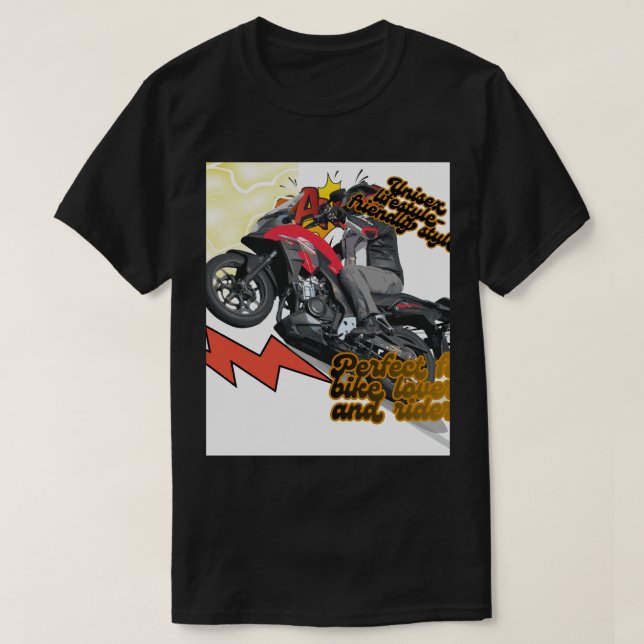 Racing Bike T-Shirt (Design vorne)