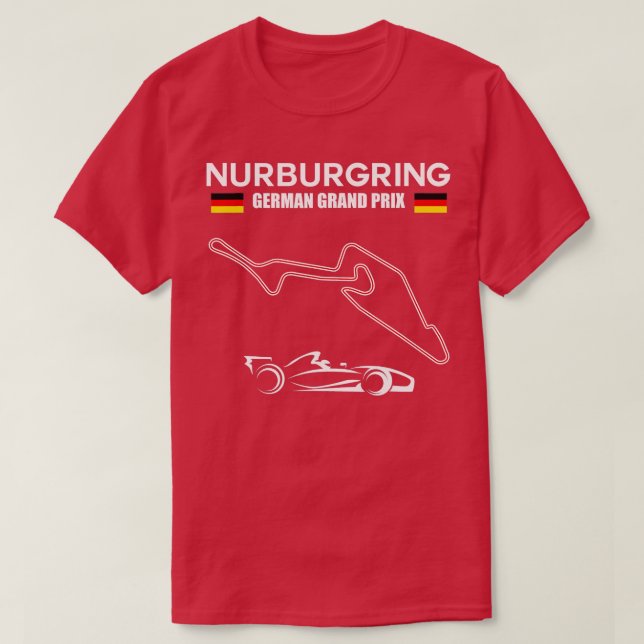 Racing Car German Gran T-Shirt (Design vorne)