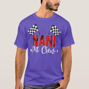 Racing Car Grandma Of The Birthday Boy  Nani Pit C T-Shirt