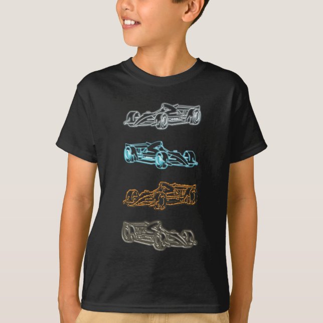 Racing Cars T - Shirt (Vorderseite)