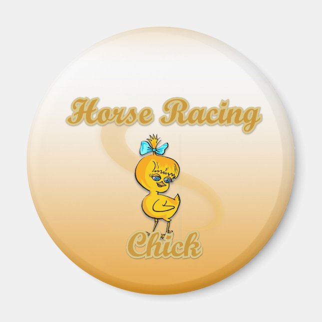 Racing Chick Magnet (Vorne)