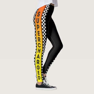 Racing Deco mit Super Charge auf Leggings