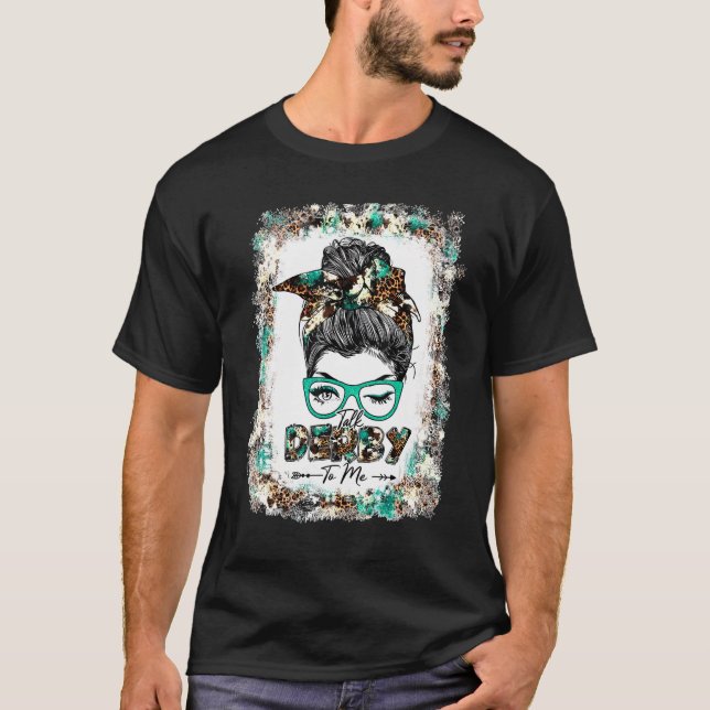 Racing Derby Day 2022 Kentucky Ky Leopard Me T-Shirt (Vorderseite)