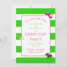 Racing Derby Day Party Einladung
