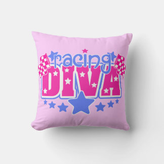 Racing Diva Throw Kissen