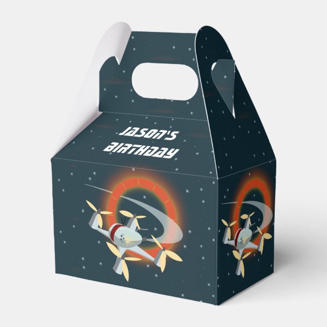 Racing-Drohne Geschenkschachtel (Vorderseite)