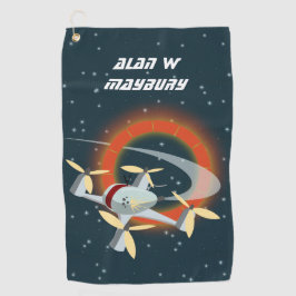 Racing-Drohne Golfhandtuch