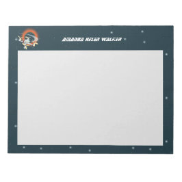 Racing-Drohne Notizblock