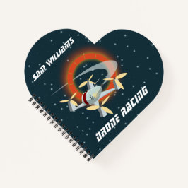 Racing-Drohne Notizbuch