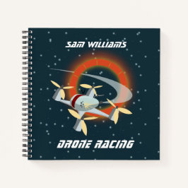 Racing-Drohne Notizbuch