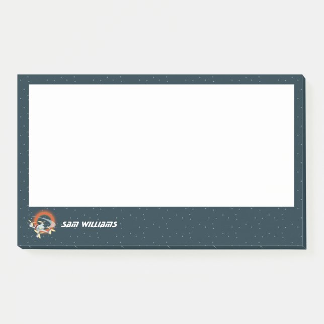 Racing-Drohne Post-it Klebezettel (Vorderseite)