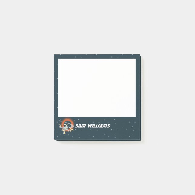 Racing-Drohne Post-it Klebezettel (Vorderseite)