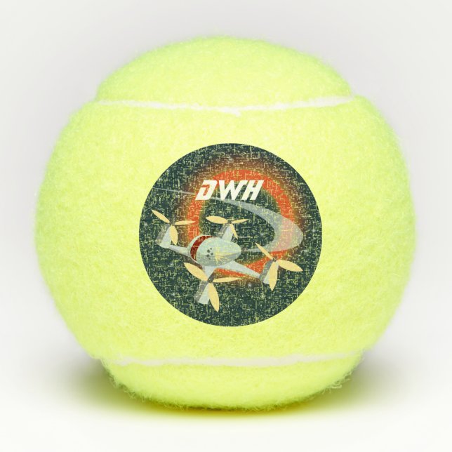 Racing-Drohne Tennisbälle (Vorderseite)
