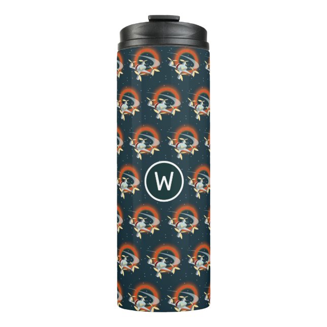 Racing-Drohne Thermosbecher (Vorderseite)