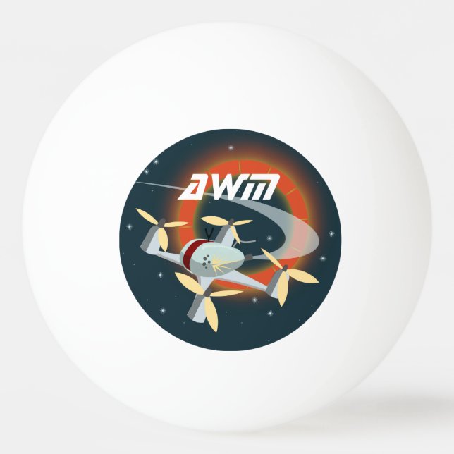 Racing-Drohne Tischtennisball (Vorderseite)