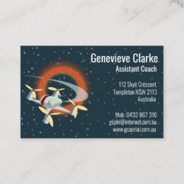 Racing-Drohne Visitenkarte