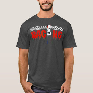 Racing End Line T Shirt - Drag Racing