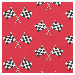 Racing Flags Niedlich Red Stoff