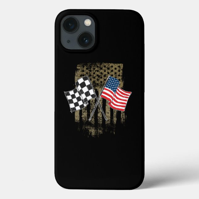 Racing-Geschenk für die Rennstrecke  Case-Mate iPhone Hülle (Rückseite)