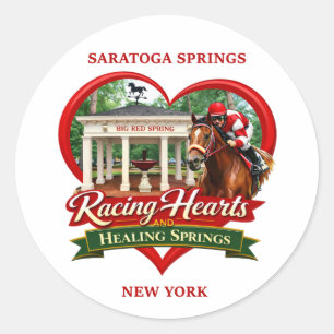 Racing Heart und Heilende Quellen - Aufkleber