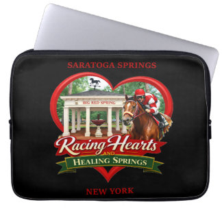Racing Hearts And Healing Springs - laptop case