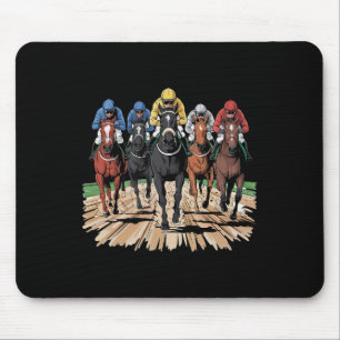 Racing Jockey Racer Der Mousepad