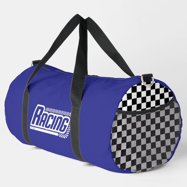 Racing Large Duffel Bag Duffle Bag (Rechte Ecke)