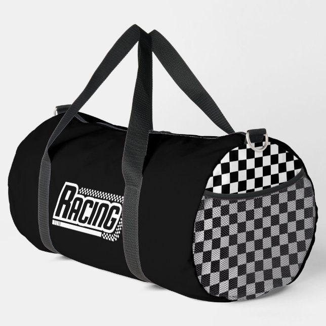 Racing Large Duffel Bag Duffle Bag (Rechte Ecke)