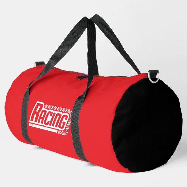 Racing Large Duffel Bag Duffle Bag (Linke Ecke)