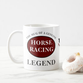 Racing Legend Monogram Fügen Sie Ihren Namen hinzu Kaffeetasse