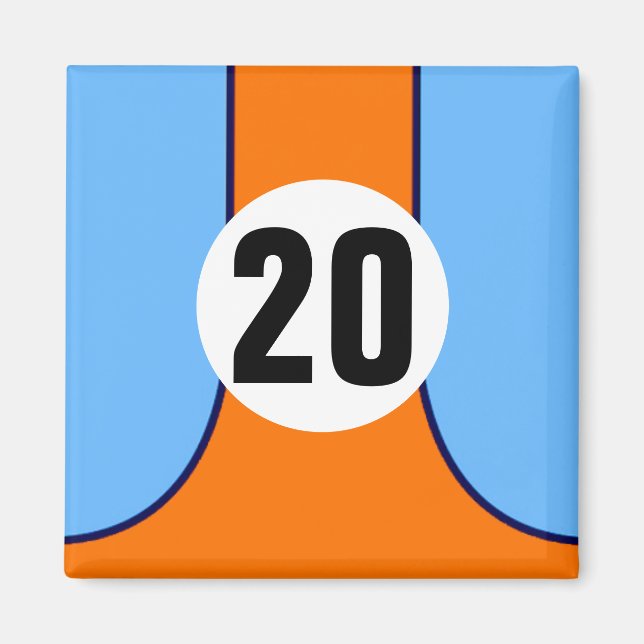 RACING-Magnet 1970 Magnet (Vorne)