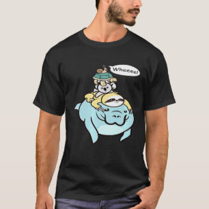 Racing Mana Sloth Turtle Koala Schnecke T-Shirt