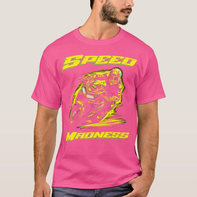 Racing Motorrad T-Shirt (Vorderseite)