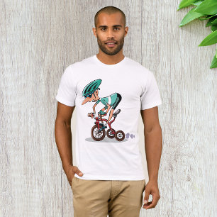 Racing On Tricycle Mens T - Shirt