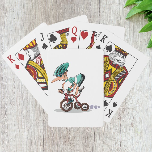 Racing on Tricycle Playing Cards Spielkarten (Von Creator hochgeladen)