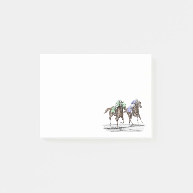 Racing Post-it Klebezettel (Vorderseite)