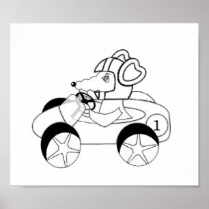 Racing Poster