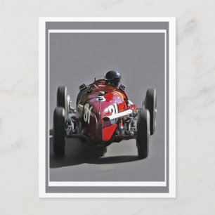 Racing Postkarte