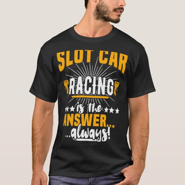 Racing Racing-Handsteuergerät Slot Car T-Shirt (Vorderseite)