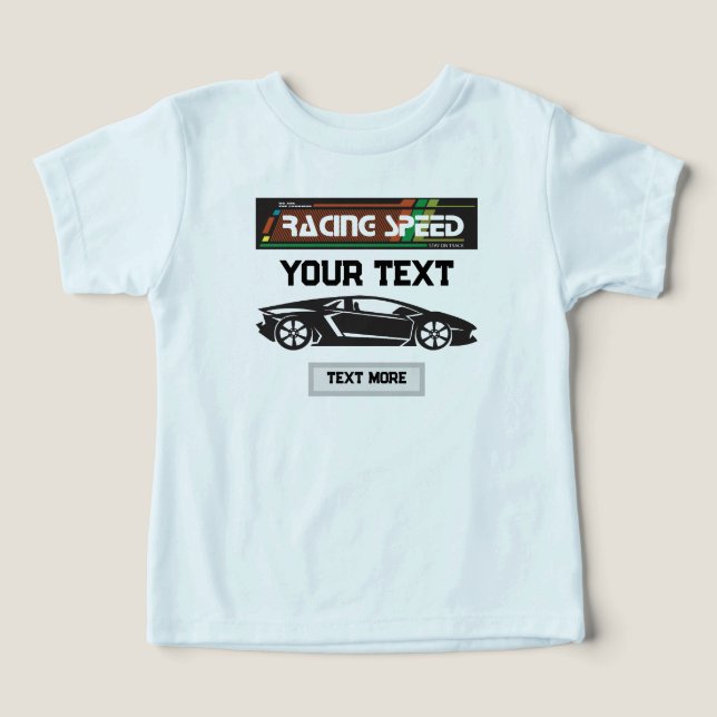 Racing Speed Car Design – Fast Motorsport Performa (Design Vorderseite)