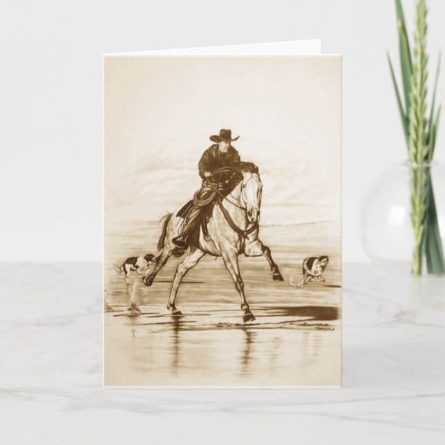 Racing Thunder_sepia Karte (Vorderseite)