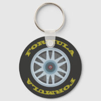 Racing Tire Schlüsselanhänger