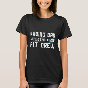 Racing Vater mit der besten Pit I Cone Racing Auto T-Shirt