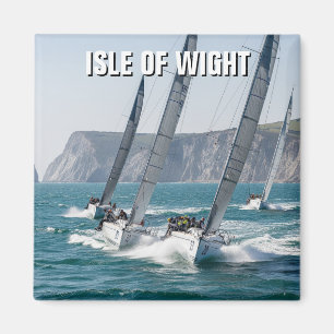 Racing Yachten Isle of Wight England Reisen Magnet