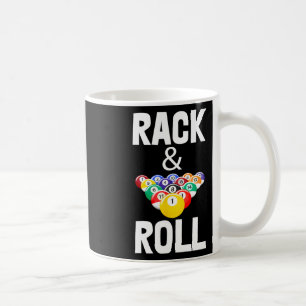 Rack & amp; Roll Tee Shirts Cool Billiard Ball T-S Kaffeetasse