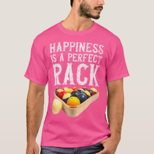 Rack Funny Billiard 8 Ball Pool Billiards Spieler T-Shirt