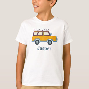 Rack für Wagenwagen der Endstation personalisieren T-Shirt