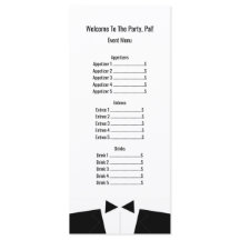 Rackcard für Hochzeiten oder feierliche Ereignisse