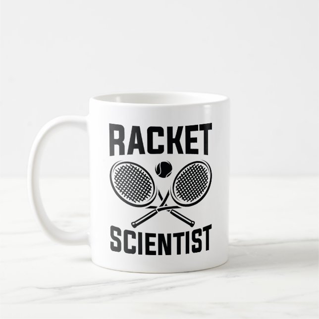 Racket Scientist Kaffeetasse (Links)