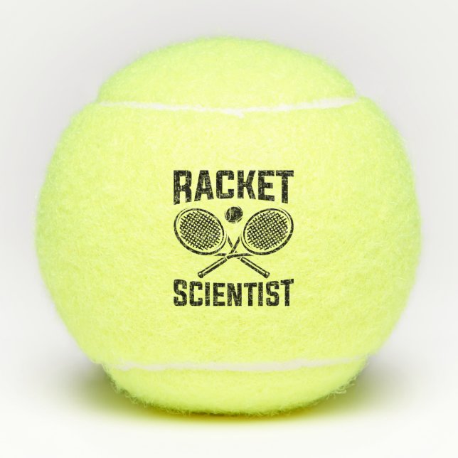 Racket Scientist Tennisbälle (Vorderseite)